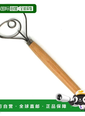 自营 Norpro 斯堪的纳维亚面团打蛋器，12 英寸 - 银色 美国奥莱