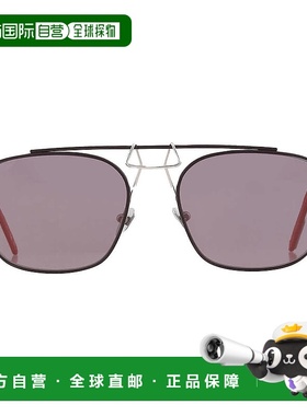 自营Calvin Klein Grey Pilot Men's Sunglasses CKNYC1810S 001