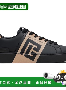 1h可退 香港直邮潮奢 Balmain 巴尔曼 男士 黑色 & 黄褐色 B-Cour