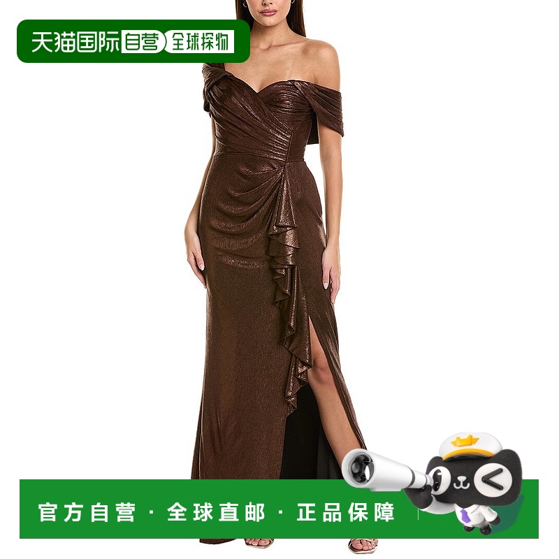 自营 Tadashi Shoji礼服-棕色 美国奥莱直发