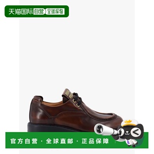 香港直邮miu miu/缪缪 系带鞋 5E964DF055女鞋厚底鞋