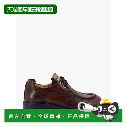 香港直邮miu miu/缪缪 系带鞋 5E964DF055