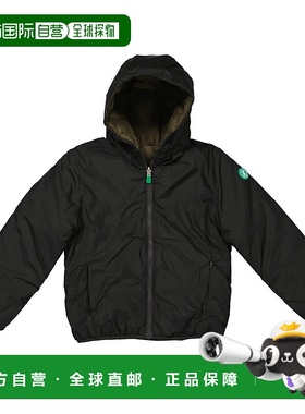 自营 Save The Duck Reci双面连帽夹克-绿黑色 美国奥莱直发
