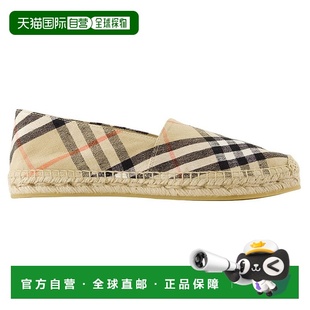 Mews Beige Espadrilles Linen beige Burberry 自营Lf