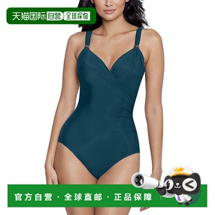 自营Miraclesuit Siren One-Piece - Blue 美国奥莱直发泳衣