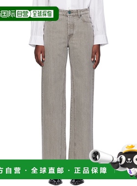 1h可退 香港直邮潮奢 Our Legacy 女士 灰色 Treble Cut 牛仔裤 W