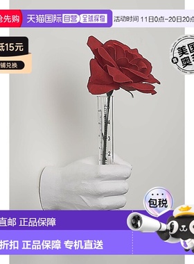自营Interior Illusions Plus White Flower Vase Hand Wall Moun