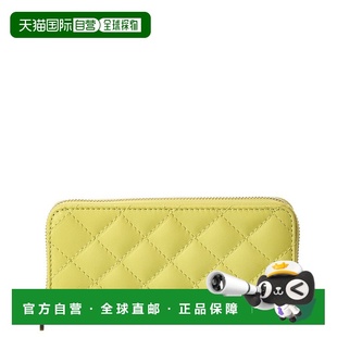 黄色 yorkPersaman纽约Briar绗缝皮革钱包 美国 new 自营persaman