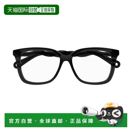 自营chloeCh0090o Bold Square Frame Eyeglasses - white 美国奥