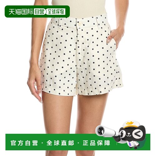 自营DL1961 Taylor Linen Short - Blue 美国奥莱直发短裤