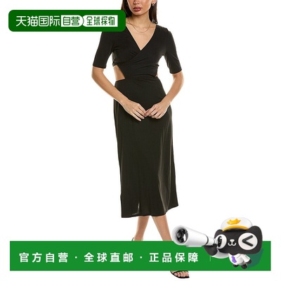 Equipment Genevieve 中长连衣裙 - 黑色 【美国奥莱】直发