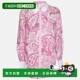 Pink Sleeve Paisley Cotton 自营Basler Long Print Blend Shirt