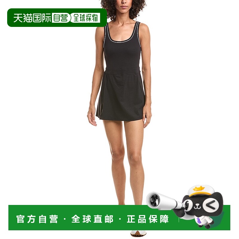 自营Splits59 Martina Rigor Mini Dress - black 美国奥莱直发