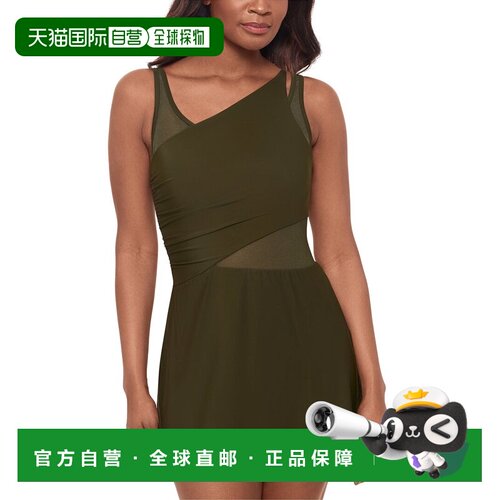 自营Miraclesuit Network News Alina One-Piece - green 美国奥