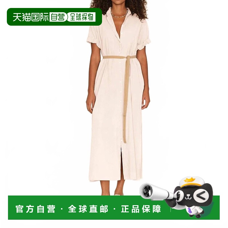 自营xirena奶油桃色连衣裙 美国奥莱直发