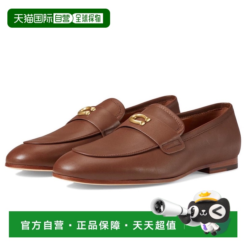 【美国直邮】COACH|Sculpt C 皮革乐福鞋蔻驰