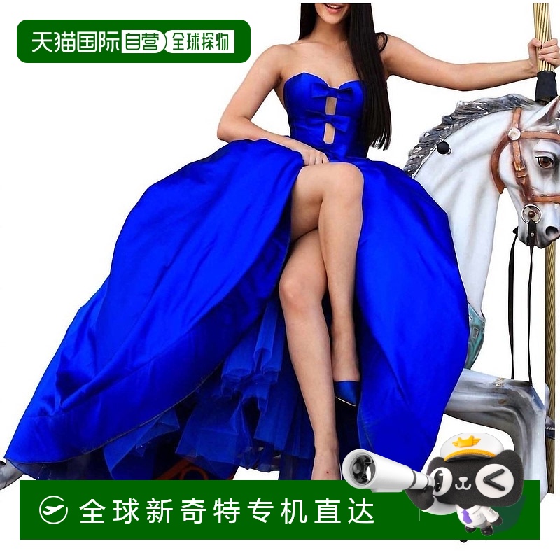 自营 tarik ediz皇家无肩带甜心领连衣裙 【美国奥莱】直发