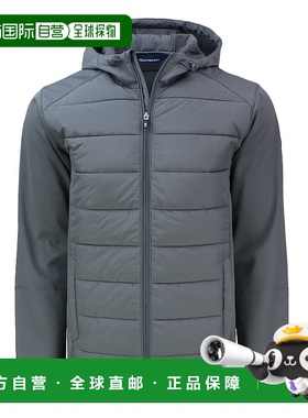 自营 cutter & buckCutter&Buck Evoke混合软壳回收全拉链男士连-