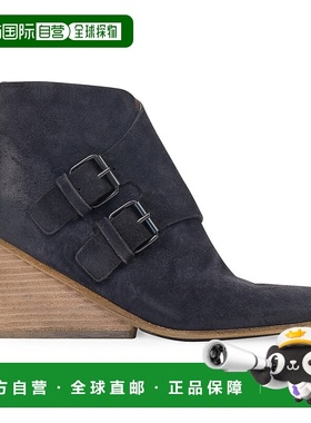 自营marsell蓝色磨砂皮靴子-蓝色 美国奥莱直发女靴