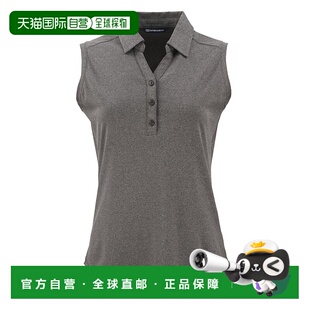 无袖 自营cutter Forge环保弹力再生女式 buckCutter&Buck 翻领针