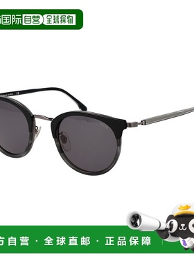 自营Lozza Stainless Steel Men's Sunglasses - black 美国奥莱