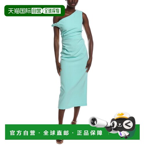 自营Misha The 'Gaia' t将连衣裙-蓝色 美国奥莱直发