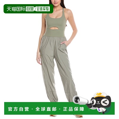 自营Free People Righteous Jumpsuit - green 美国奥莱直发