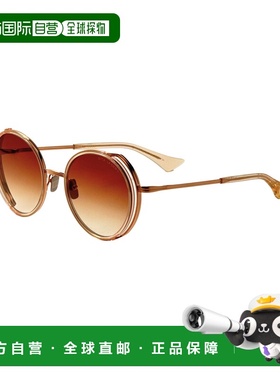 自营Dita Women's 52 mm Gold Sunglasses - white rose crystal