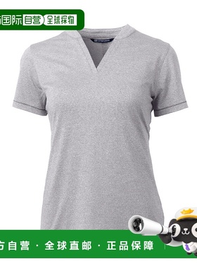 自营 cutter & buckCutter&Buck Forge加热弹力女式刀片T恤-抛光