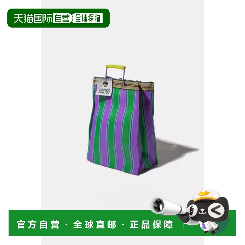 【美国直邮】puebco 女士 托特包塑料衣服手工制作购物袋生活面料