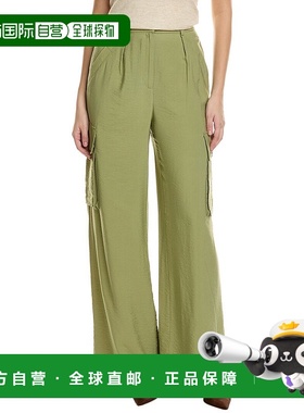自营 Ramy Brook Emil 裤子 - 绿色 美国奥莱直发休闲裤阔腿裤