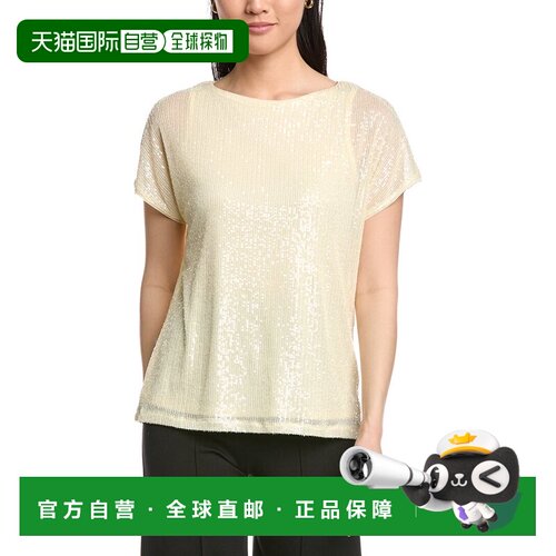 自营Anne Klein Bateau Dolman T-Shirt - yellow 美国奥莱直发