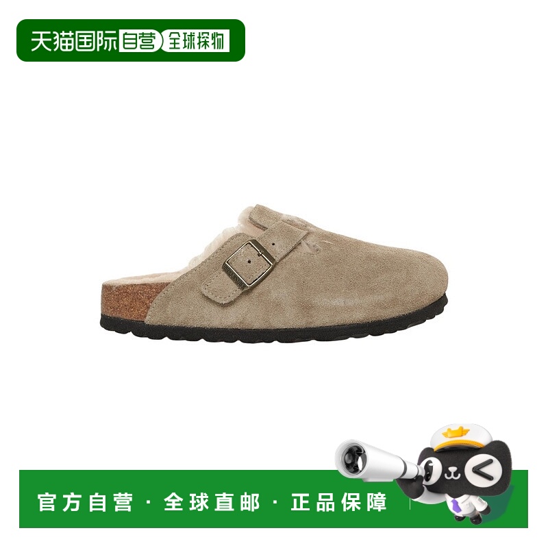 自营birkenstock波士顿Shearing'Clog-green 美国奥莱直发