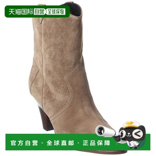 棕色 Beard科迪绒面靴 美国奥莱直发皮靴女靴 Veronica 自营