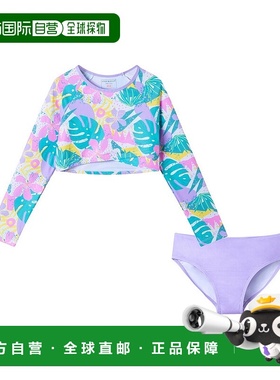 自营 andy & evanAndy&Evan 2件套Rashguard套装-白色 美国奥莱直