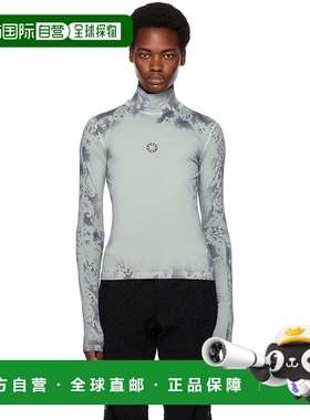 1h可退 香港直邮潮奢 1017 ALYX 9SM 男士 灰色 Lace Spray 高领