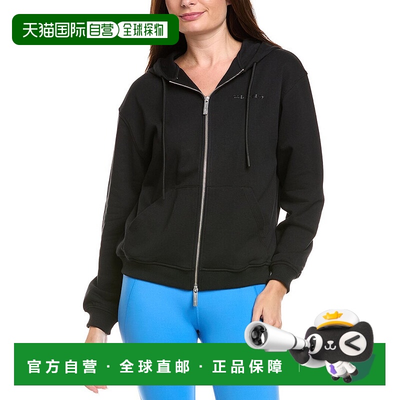 自营Sweaty Betty Revive Zip Through Hoodie - black 美国奥莱