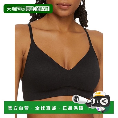 自营Maidenform女式M码无缝无丝文胸-黑色 美国奥莱直发