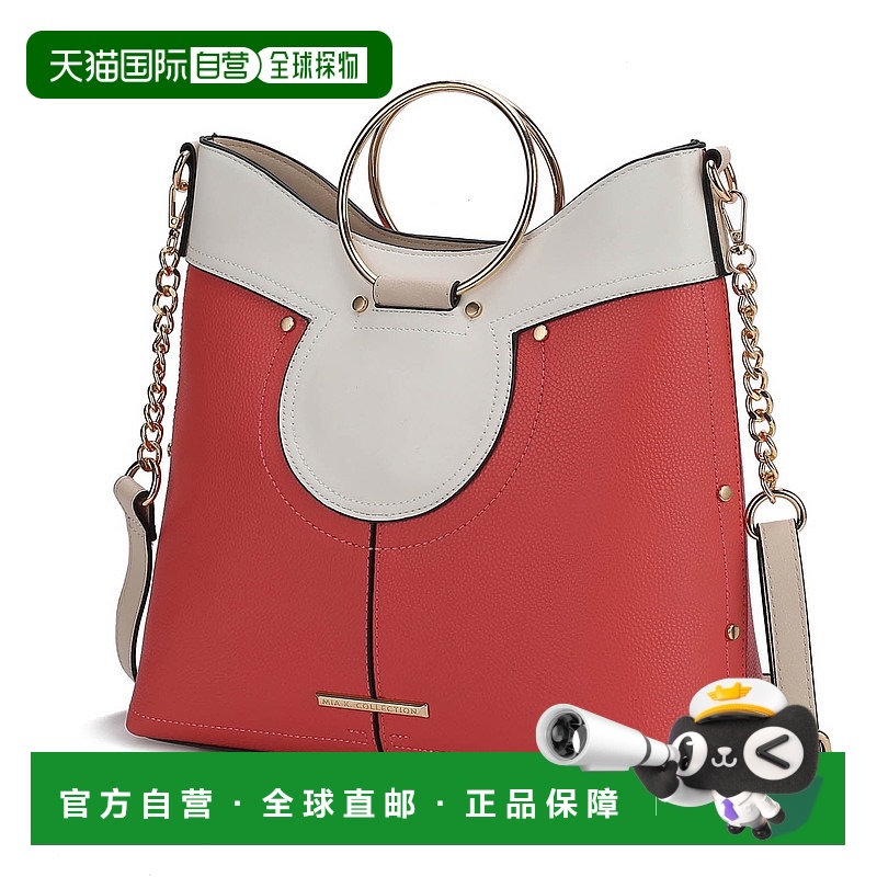 自营 mia k collectionKylie Top Handle Satchel Women's handba