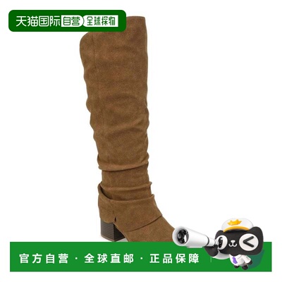 自营LifeStride Delilah Boots Women's Brown Pointed Toe Knee-