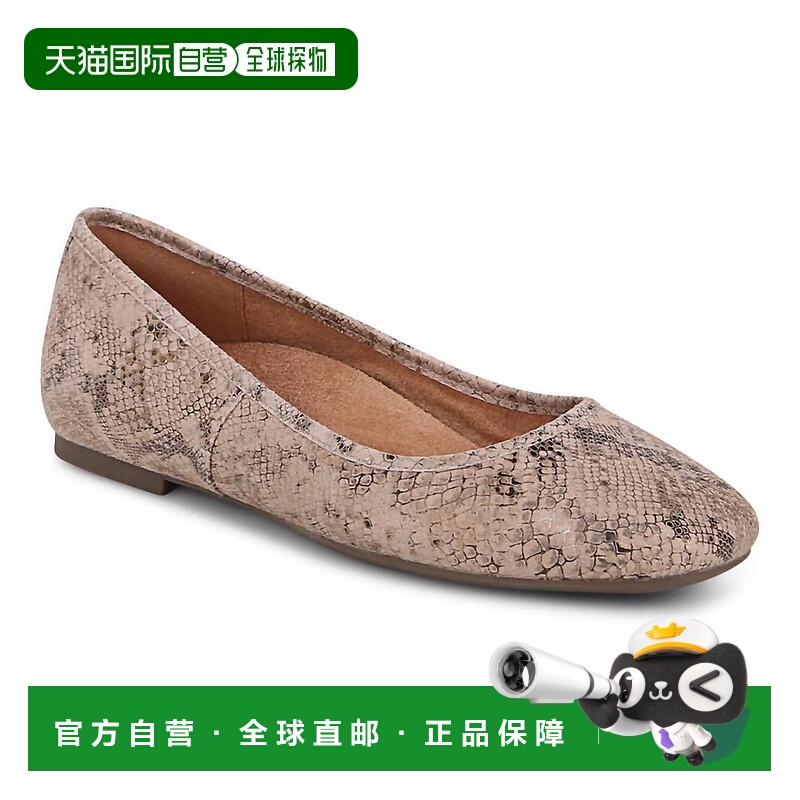 自营vionic玫瑰蛇女式Orinda平底鞋-玫瑰蛇 美国奥莱直发