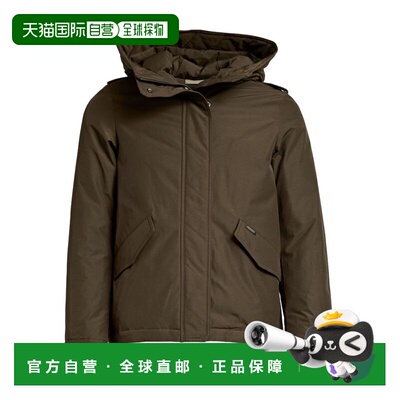 自营Woolrich Women's Coats - green 美国奥莱直发外套夹克