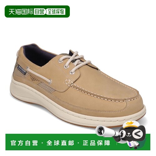 自营Dockers Mens Bayside Casual Boat Shoe - sand 美国奥莱直