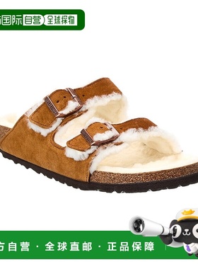 自营Birkenstock Women's Arizona Shearling Narrow Sandal - mi