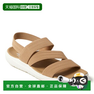 Emilia Elastic Gore 自营 卡其色 女士 系带凉鞋 美 Dearfoams