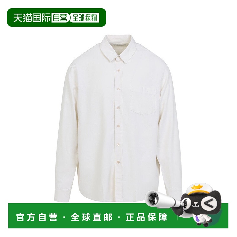 自营our legacyClassic White Silk Shirt - white 美国奥莱直发