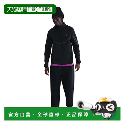 自营Nike Tech Men's Fleece Windrunner Full-Zip Jacket - blac