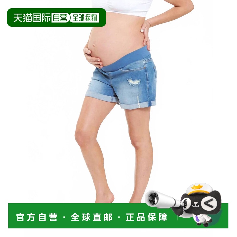 自营 ripe巴克斯特孕妇男友短款新蓝-新蓝 美国奥莱直发