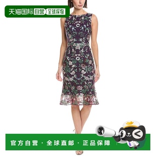 Tulle Midi 自营Marchesa blue Embroidery Dress 美 Notte