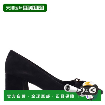 自营salvatore ferragamoFerragamo Myra Bow Block Heel Pumps,